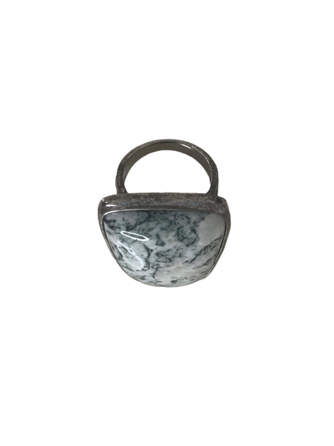 Anillo Tesoro Tps Piedras Verde - Talla U