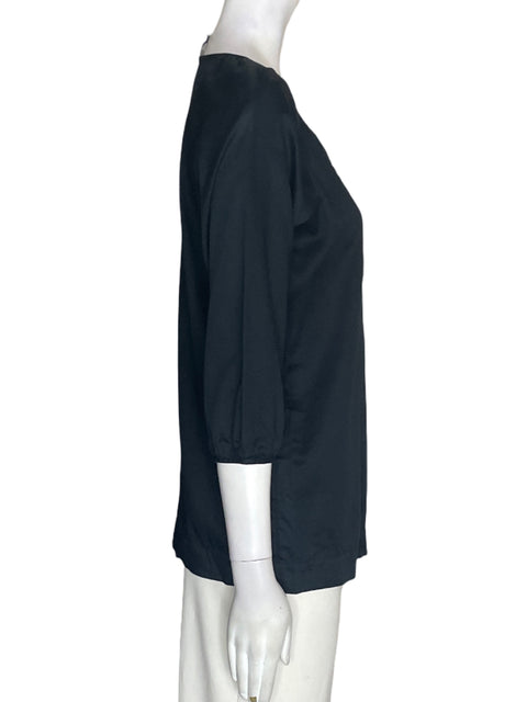 Blusa Ann Taylor Cuello v Suelto Negro - Talla 4