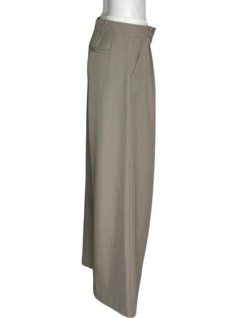 Pantalón Mable Elastico Palazo Beige - Talla S