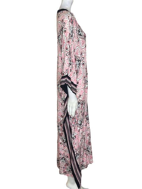 Cardigan Ellen Tracy Estampado Zipper Rosado - Talla S