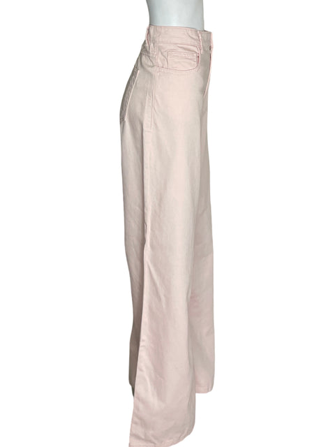 Pantalón Mng Recto Wide-leg Rosado - Talla 10