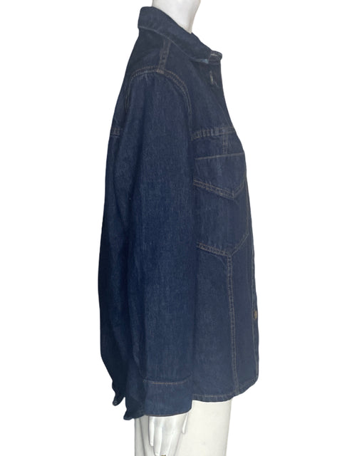 Chaqueta Zara Botones Manga larga Azul - Talla S
