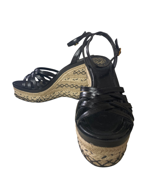 Zapato Vince Camuto Plataforma Destalonado Negro - Talla 9