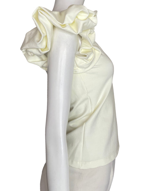 Blusa Padova Estilizado Mangas sisa Blanco - Talla S