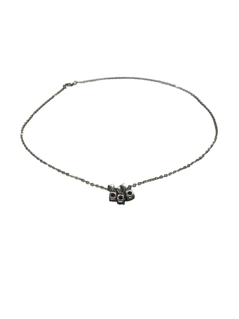 Pulsera Tesoro Tps Piedras natales Gemas Plateado - Talla U