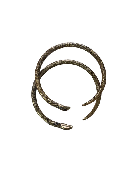 Arete Tesoro Tps Serpiente Dorado Dorado - Talla U