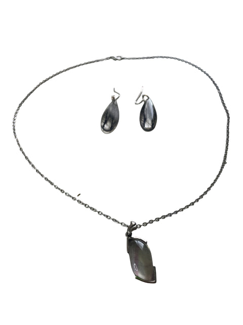 Set Tesoro Tps Collar Arete Plateado - Talla U