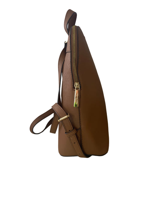 Cartera Michael Kors Backpack Liso Marrón - Talla U