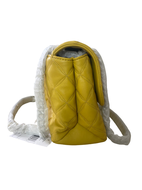 Cartera Kate Spade Acolchado Cadena Amarillo - Talla U