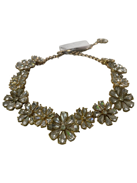 Collar Kate Spade Gargantilla Floral Dorado - Talla U