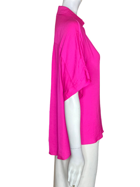 Camisa Naked Zebra Manga corta Liso Rosado - Talla M