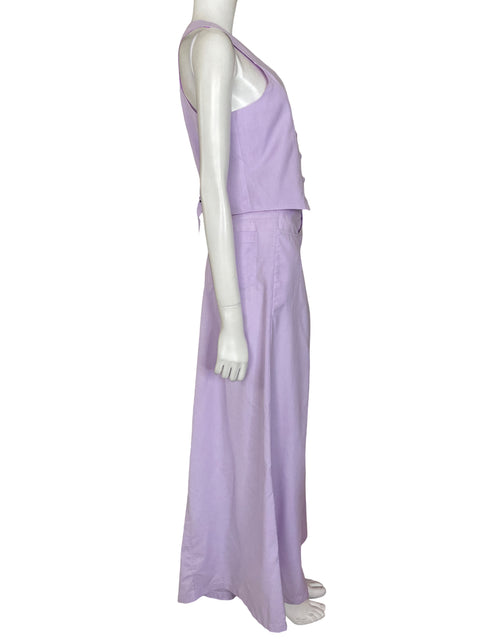 Conjunto Tesoro Tps Cuello v Palazo Morado - Talla S