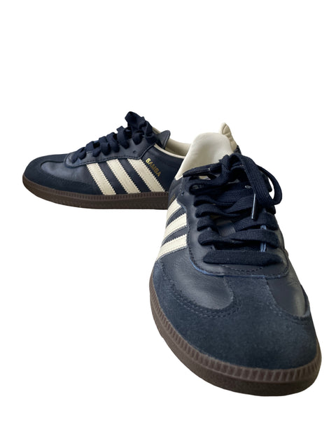 Zapatilla Adidas Cordones Suela de goma Azul - Talla 6.5