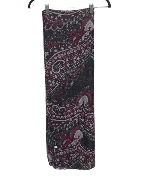 Bufanda Tesoro Tps Estampado Rectangular Rojo - Talla U