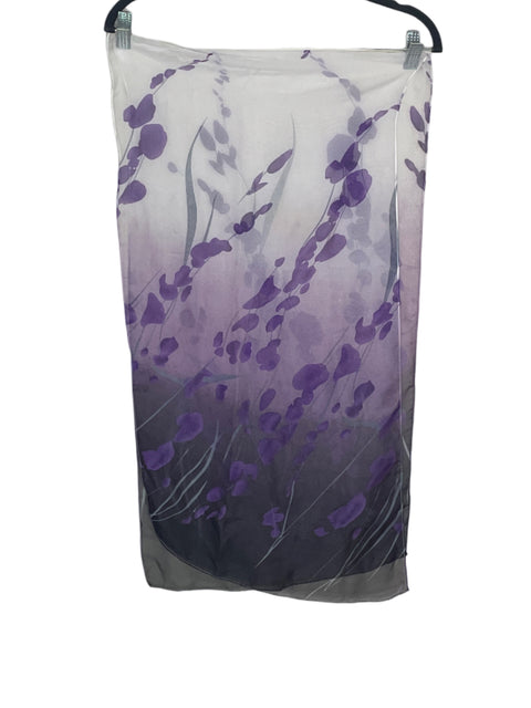 Bufanda Tesoro Tps Estampado Rectangular Morado - Talla U