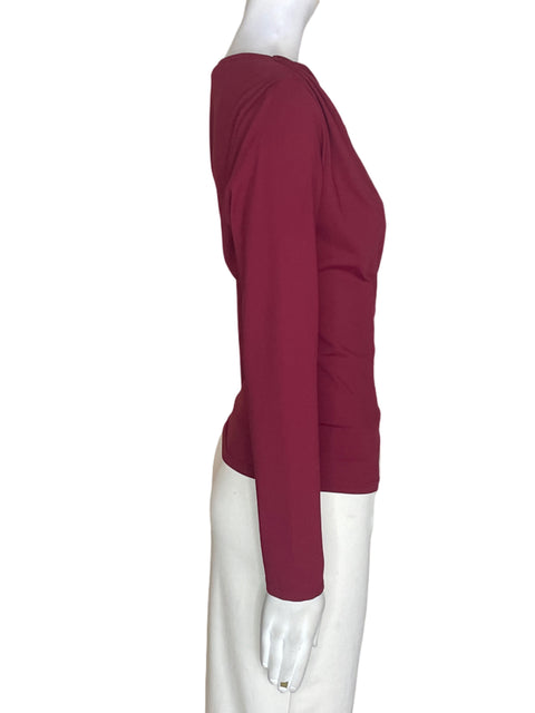Blusa Studio F Ajustado Manga larga Rojo - Talla M