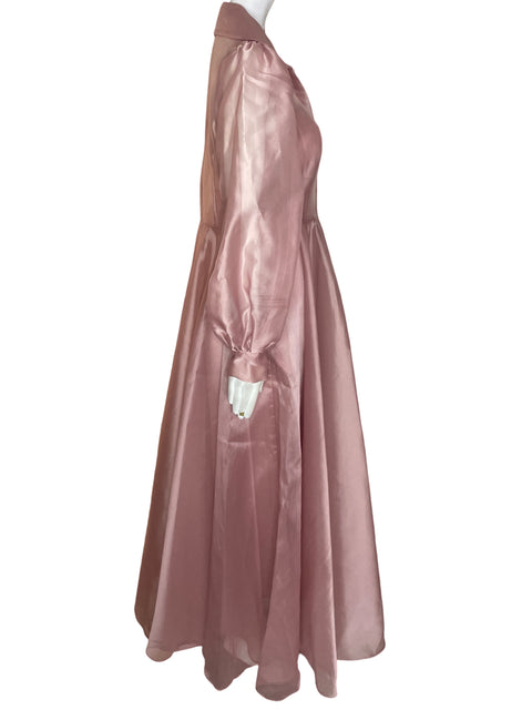 Vestido De Fiesta Tesoro TPS Vestido/fajom/cardigan Rosado - Talla S