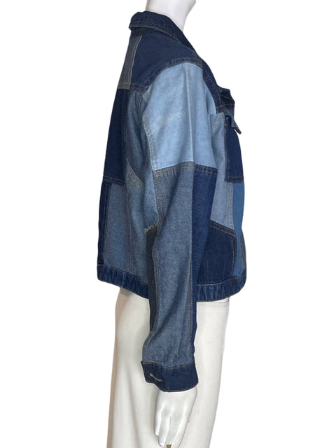 Chaqueta Mae Manga larga Bolsillo Azul - Talla M