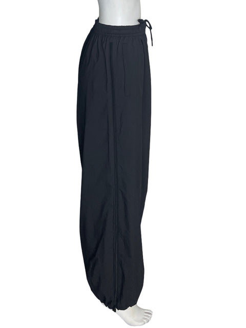 Pantalón Adidas Elastico Zipper Negro - Talla L