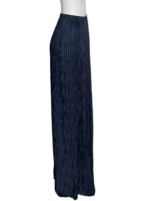 Pantalón Vero Moda Texturizado Recto Azul - Talla L