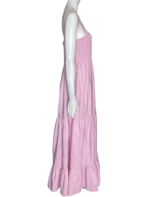 Vestido Zara Elastico Suelto Rosado - Talla XL