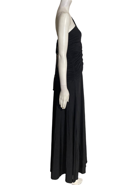 Vestido Farm Oneshoulder Liso Negro - Talla XL