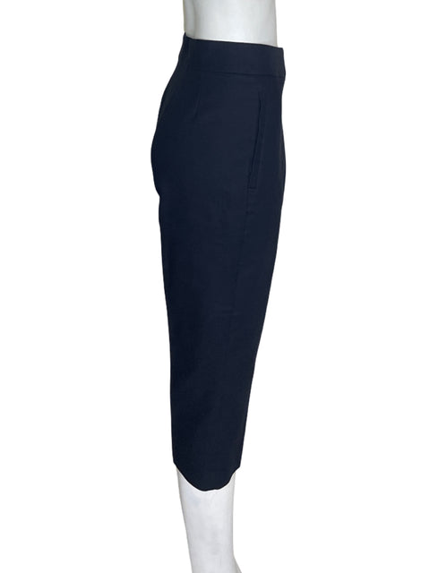 Pantalón M&s collections de Algodón Recto Capri Negro - Talla 10
