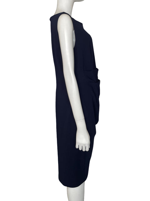 Vestido Calvin Klein Midi Sin mangas Azul - Talla 16