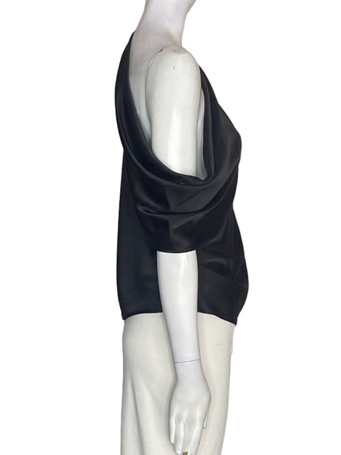 Blusa Do+be Satinado Sin mangas Negro - Talla M