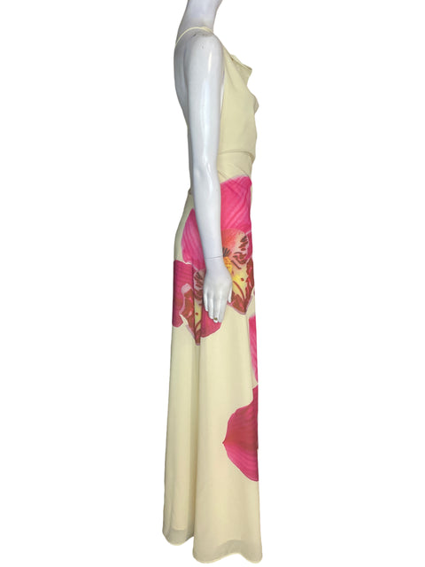 Vestido Peppermayo Tiras Maxi Beige - Talla 10