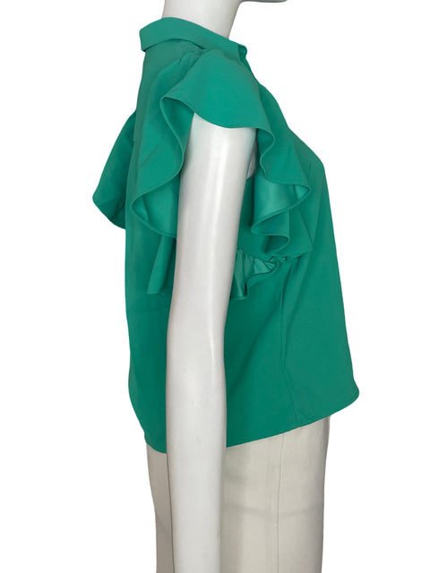 Blusa Camila Vuelos Manga corta Verde - Talla 2