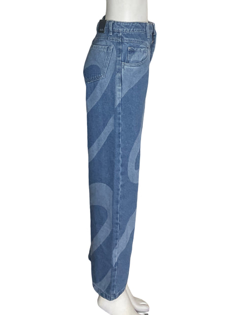 Pantalón Dreme Recto Bolsillo Azul - Talla S