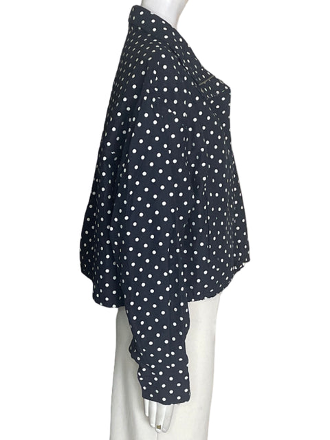Chaqueta Zara de Algodón Zipper Manga larga Azul - Talla M