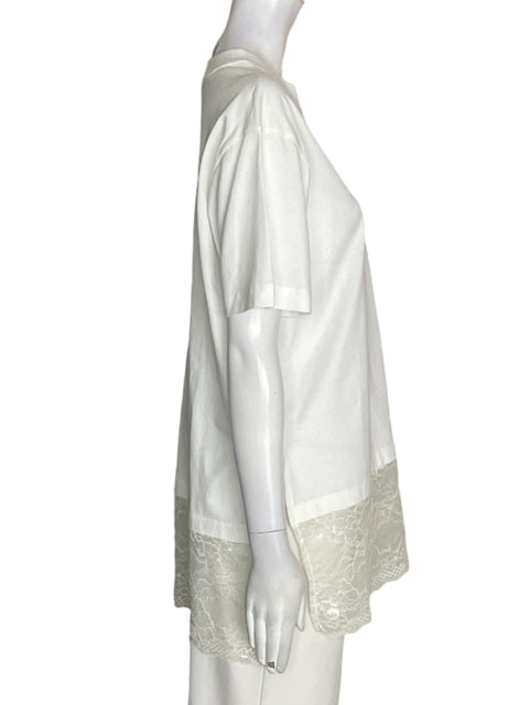 Camiseta Glee Manga corta Bordado Blanco - Talla M