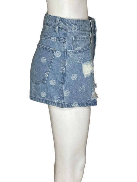 Short Le Lis Caritas Denim Azul - Talla S