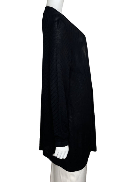 Cardigan Charter Club Midi Negro - Talla XL
