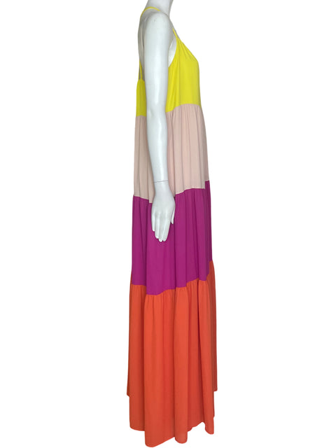 Vestido Express Maxi Fluido Rosado - Talla S