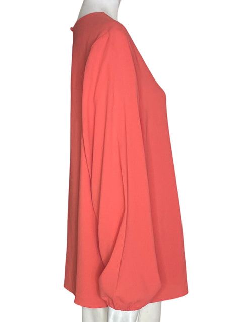 Blusa Thalia Liso Plisado Rosado - Talla XL