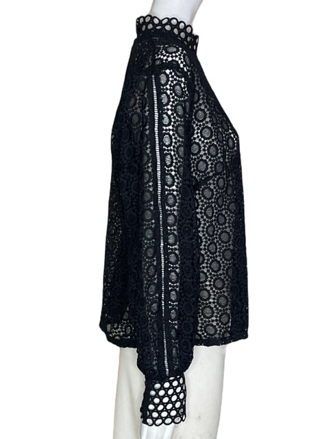 Blusa Tesoro Tps Bordado Negro - Talla 46