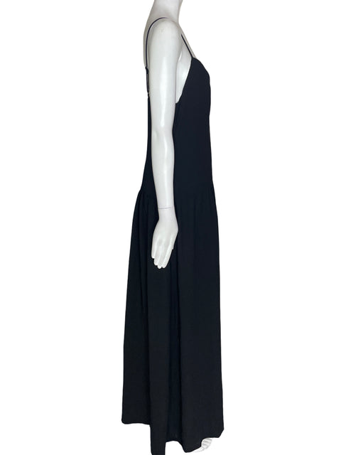 Vestido A New Day Tiras Suelto Negro - Talla M