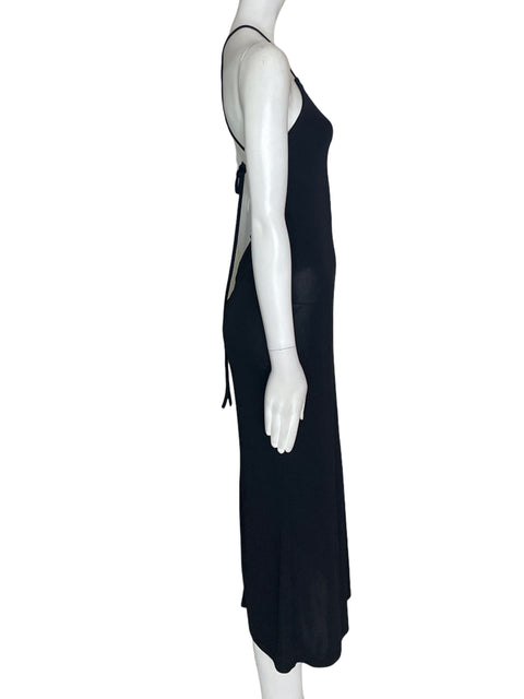 Vestido Tesoro Tps Midi Negro - Talla M