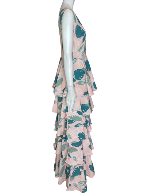 Vestido Zoley Maxi Estampado Beige - Talla M