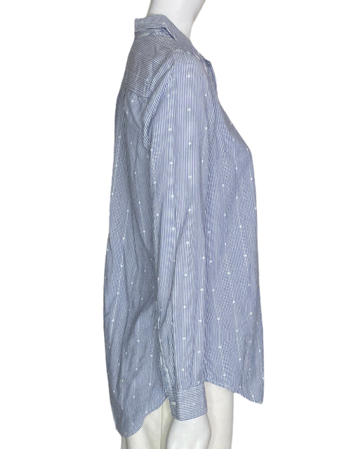 Blusa Tommy Hilfiger Rayas Manga larga Azul - Talla XS