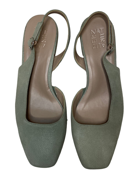 Tacón Naturalizer Stiletto Tacón bajo Verde - Talla 9