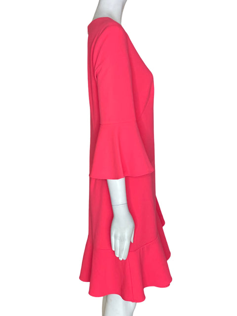 Vestido Ralph Lauren Midi Liso Rosado - Talla 6