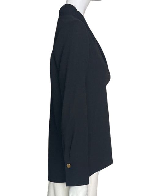 Blusa Zara Cuello v Negro - Talla S