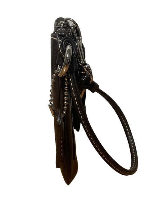 Cartera Coach Soho Wristlet Mini Marrón - Talla U