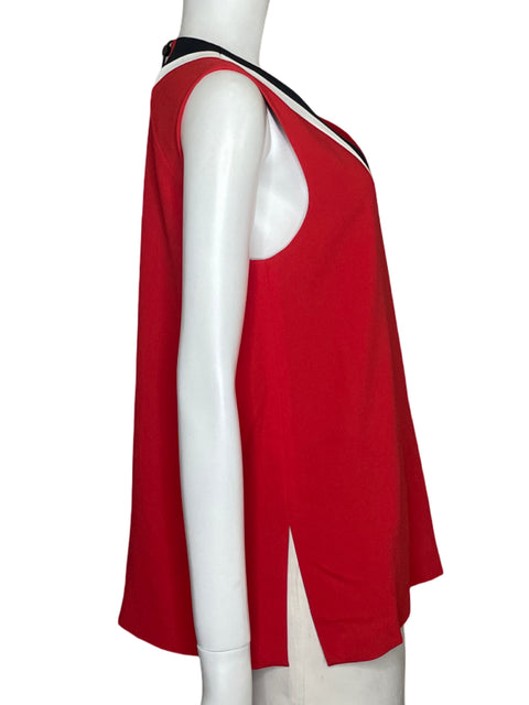 Blusa Rag & Bone Cuello v Rojo - Talla M