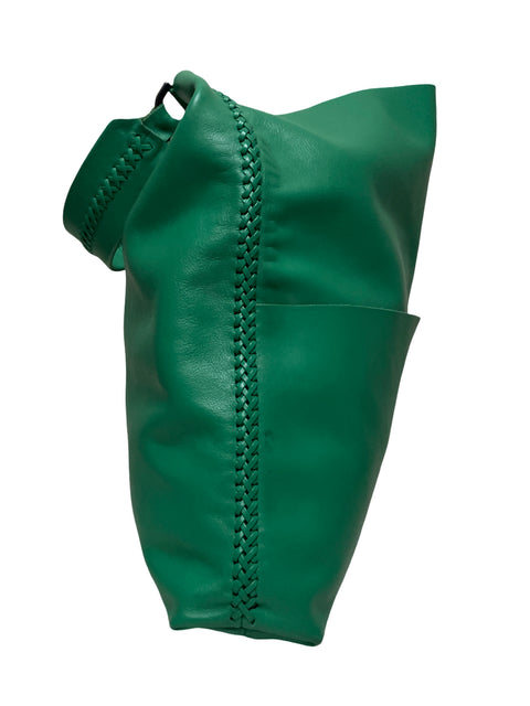Cartera Tesoro Tps Tote Liso Verde - Talla U