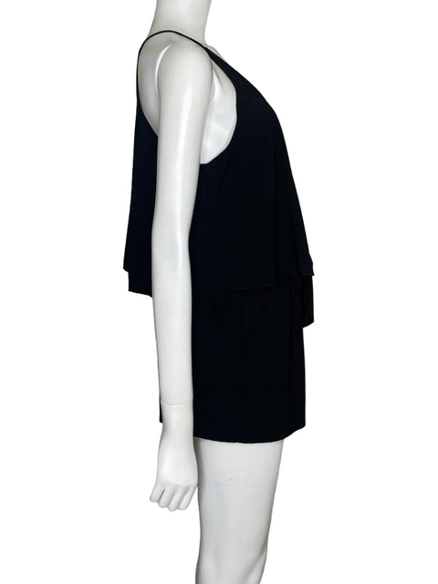 Romper Tyche Vuelos Bolsillos Negro - Talla M